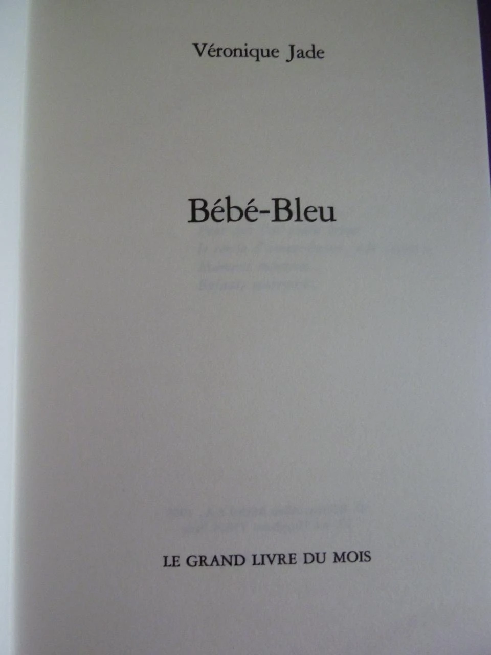 Bébé Bleu – photo 6